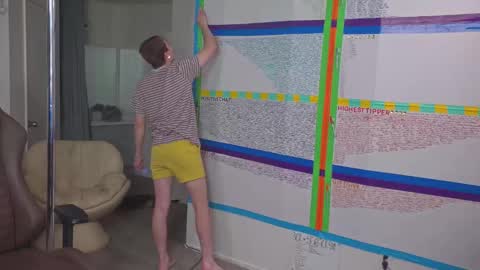 Snapshot of mattcashxxx chatting on January 19, 2:15 am Matt Cash online show from January 19, 2:15 am