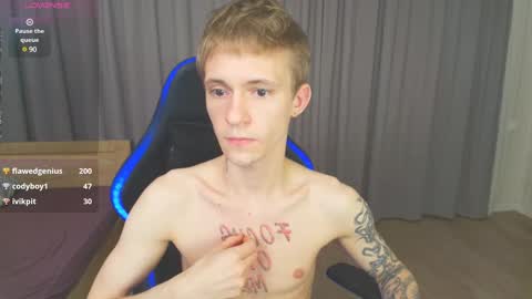 Max Gen with tats 24years  And Ethan without tats 20 years online show from February 9, 10:43 pm