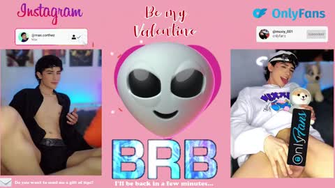 Snapshot of maxiy_001 chatting on February 6, 9:32 am Max online show from February 6, 9:32 am