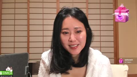 Snapshot of maybenanako chatting on January 26, 6:07 am Nanako online show from January 26, 6:07 am