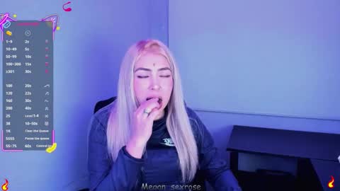 Megan rose online show from March 11, 1:22 am