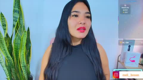 Snapshot of meli__brown chatting on April 26, 8:28 pm Independent model online show from April 26, 8:28 pm