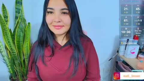 Snapshot of meli__brown chatting on May 25, 2:50 am Independent model online show from May 25, 2:50 am