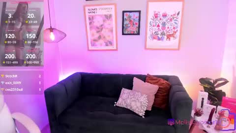Snapshot of melissa_koster chatting on June 26, 6:29 am Melissa 3 online show from June 26, 6:29 am