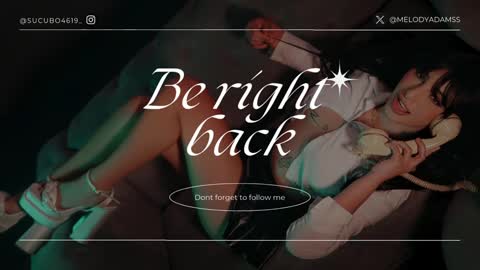 Snapshot of melodyadamss chatting on January 12, 12:07 am Melody or Val online show from January 12, 12:07 am