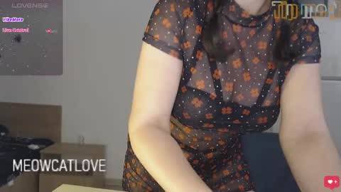 meowcatlove online show from December 6, 10:08 pm