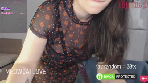 meowcatlove online show from February 27, 9:58 pm