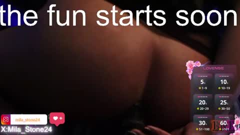 Snapshot of mila_stone24 chatting on July 15, 11:04 am Mila online show from July 15, 11:04 am