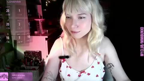 Snapshot of mimibunxo chatting on June 14, 5:09 am Mimi Bunny online show from June 14, 5:09 am