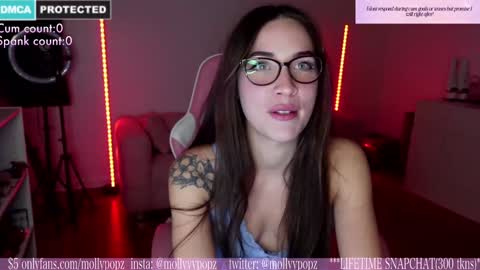 Molly online show from February 6, 1:21 am