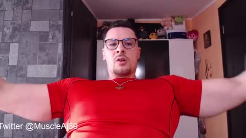 Snapshot of muscleaj69 chatting on March 8, 1:57 pm AJ online show from March 8, 1:57 pm