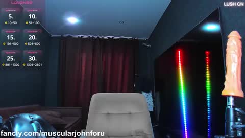 Snapshot of muscularjohnforu chatting on February 20, 7:34 am click icon for peach online show from February 20, 7:34 am
