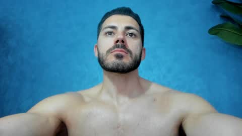 Snapshot of muscularmaster chatting on April 23, 9:17 pm muscularmaster onlyfans online show from April 23, 9:17 pm