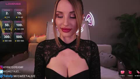 Snapshot of my__sweet__alice chatting on December 10, 7:11 pm mysweetalice online show from December 10, 7:11 pm