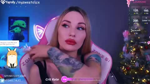 Snapshot of my__sweet__alice chatting on February 4, 2:45 pm mysweetalice online show from February 4, 2:45 pm