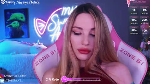 Snapshot of my__sweet__alice chatting on February 12, 4:46 pm mysweetalice online show from February 12, 4:46 pm