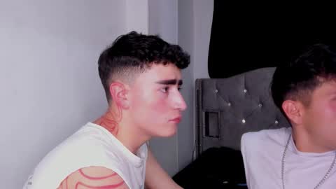 Snapshot of naughtysalomon chatting on March 1, 12:45 am Salomon and Andy online show from March 1, 12:45 am