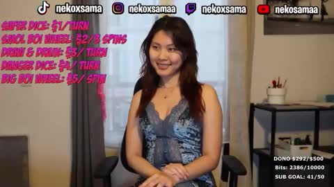 Snapshot of nekoxwaifu chatting on May 7, 6:57 pm nekoxwaifu online show from May 7, 6:57 pm