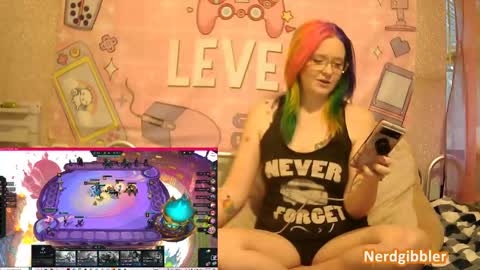 Snapshot of nerdgibbler chatting on December 4, 5:33 pm NerdGibbler online show from December 4, 5:33 pm