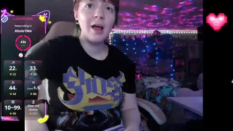 Snapshot of nerdy_squirty chatting on July 20, 8:06 am NerdySquirty online show from July 20, 8:06 am