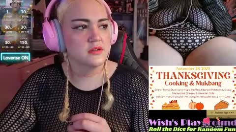 Wishs Playground online show from November 19, 7:19 am