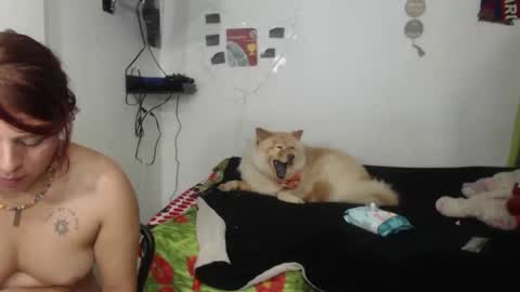 Snapshot of nickyandcam chatting on April 11, 12:48 am Nickyandcam online show from April 11, 12:48 am