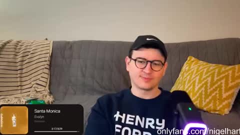 Nigel Hart online show from February 8, 2:26 am