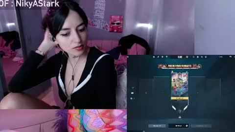Snapshot of nikyastark chatting on July 8, 12:09 pm Niky A Stark online show from July 8, 12:09 pm