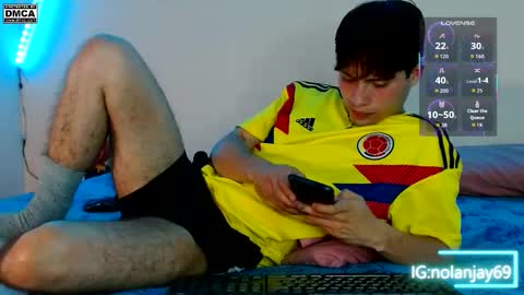 Snapshot of nolanjay chatting on November 22, 9:36 pm NolanJay69 online show from November 22, 9:36 pm