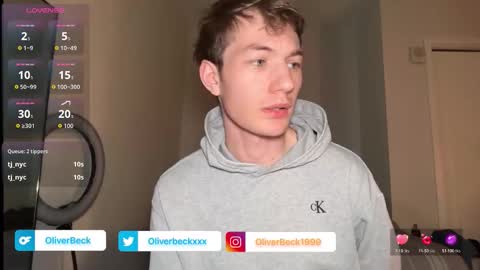 Oliver Beck online show from February 17, 3:58 am