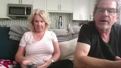 Snapshot of oneoften1000 chatting on October 9, 7:01 pm couple mature milf bigboobs curvy mommydaddy online show from October 9, 7:01 pm