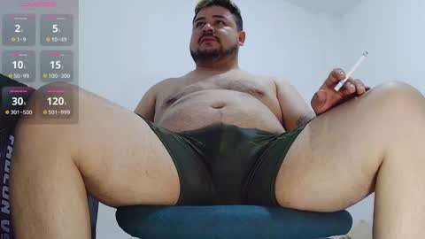 Snapshot of oso_gael chatting on October 5, 5:44 pm Bear Gael online show from October 5, 5:44 pm