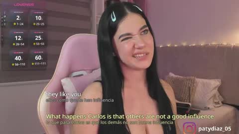 Snapshot of patricia69fox chatting on April 28, 2:27 am Paty online show from April 28, 2:27 am