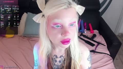 Snapshot of pinkslobber chatting on December 4, 8:01 am Helen Goat online show from December 4, 8:01 am