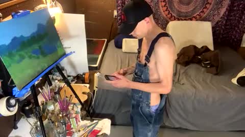 Snapshot of playfulpainter chatting on May 8, 5:35 am playfulpainter online show from May 8, 5:35 am