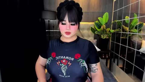 Snapshot of princesshugecummer chatting on February 20, 2:35 pm Astrid Ley online show from February 20, 2:35 pm