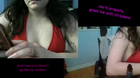 Snapshot of princessmariahswitch chatting on May 27, 6:49 pm Cuckold Cravings online show from May 27, 6:49 pm