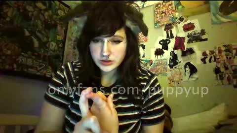 Snapshot of puppybliss chatting on September 22, 4:03 am Tboy Puppy online show from September 22, 4:03 am