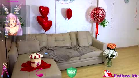Snapshot of rabbits_couple chatting on February 11, 9:46 pm Jess John online show from February 11, 9:46 pm