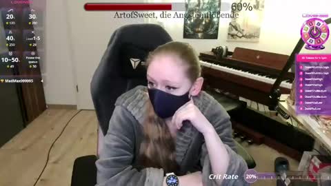 Snapshot of realartofslut chatting on May 13, 8:16 pm realartofslut online show from May 13, 8:16 pm