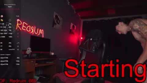 Snapshot of redrum_696 chatting on January 19, 11:36 am Red online show from January 19, 11:36 am