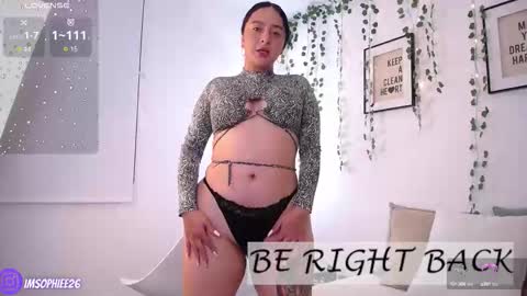 Snapshot of s0phie_26 chatting on September 18, 12:34 am Sofia Independent Model online show from September 18, 12:34 am