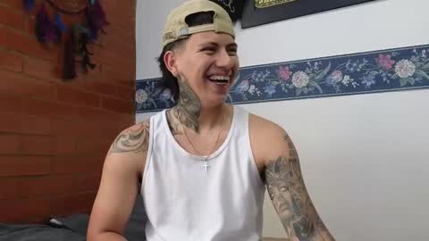 Sahara y Thiago online show from February 19, 12:23 pm