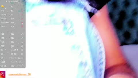 Snapshot of samanta_ferrerr chatting on December 5, 11:38 am Samanta online show from December 5, 11:38 am