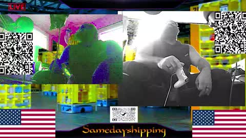 Snapshot of samedayshipping chatting on December 16, 6:24 pm OmniNegate online show from December 16, 6:24 pm