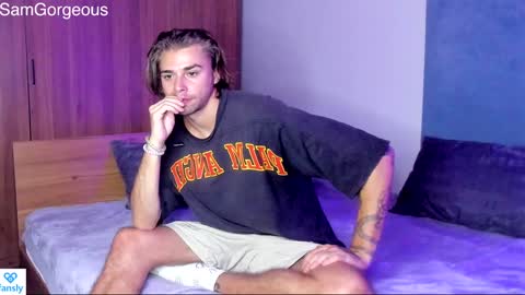 Snapshot of samgorgeous chatting on December 23, 12:41 pm Fansly - Top4fans online show from December 23, 12:41 pm