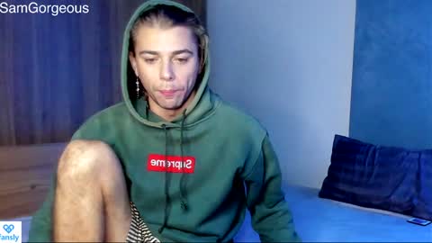 Snapshot of samgorgeous chatting on January 5, 8:21 pm Fansly - Top4fans online show from January 5, 8:21 pm