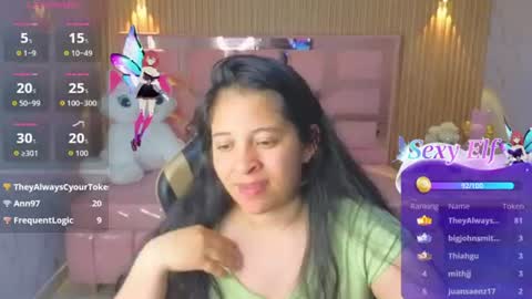 Snapshot of sara_tellez_s chatting on June 14, 3:25 pm Sara T. online show from June 14, 3:25 pm