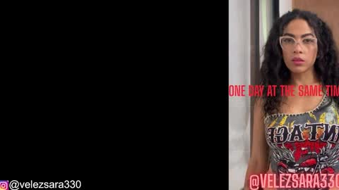 sara velez online show from September 10, 10:59 am