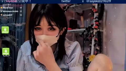 Snapshot of sayo_tanaka_japanese chatting on April 25, 1:03 pm Sayo Tanaka online show from April 25, 1:03 pm
